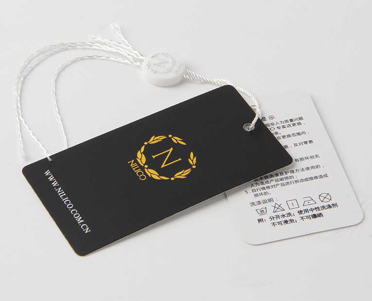 襯衫吊牌如果使用燙金工藝，工廠的老師傅對這1點很在意