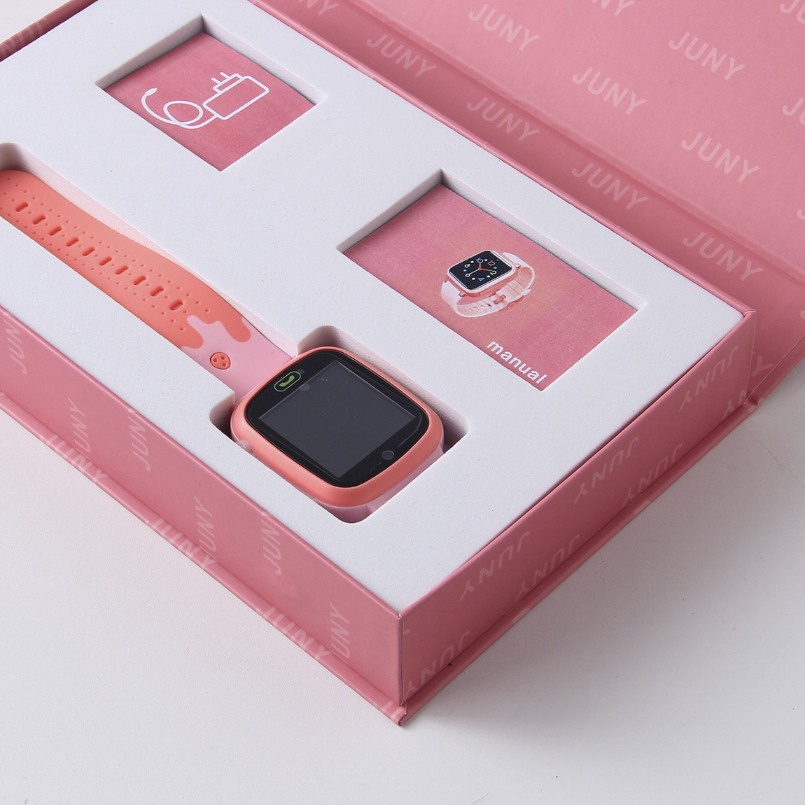 像這樣Colorful的兒童手表包裝盒要選擇那種印刷？