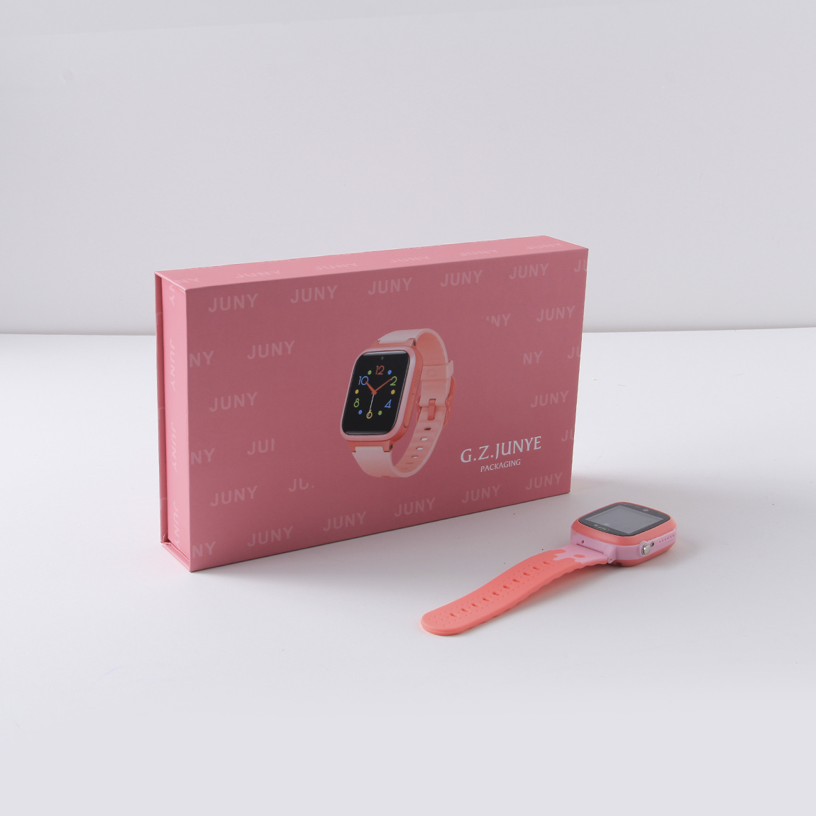 像這樣Colorful的兒童手表包裝盒要選擇那種印刷？