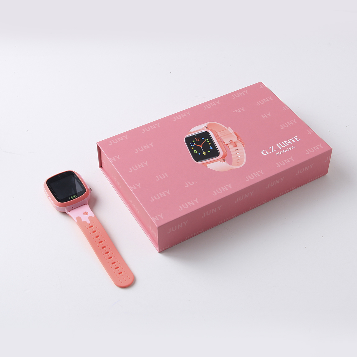 為什么這個兒童手表禮盒不用專色印刷？