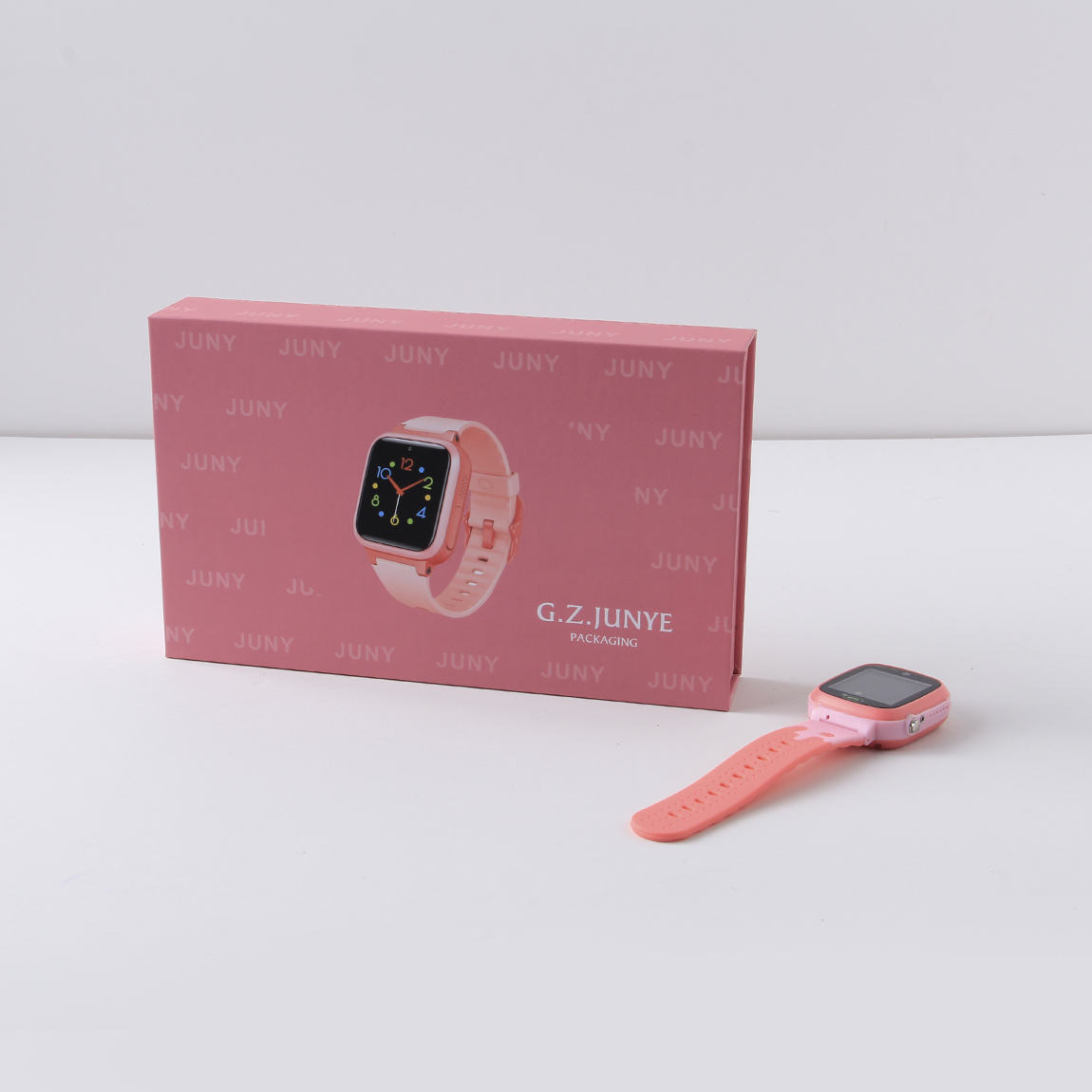 為什么這個兒童手表禮盒不用專色印刷？